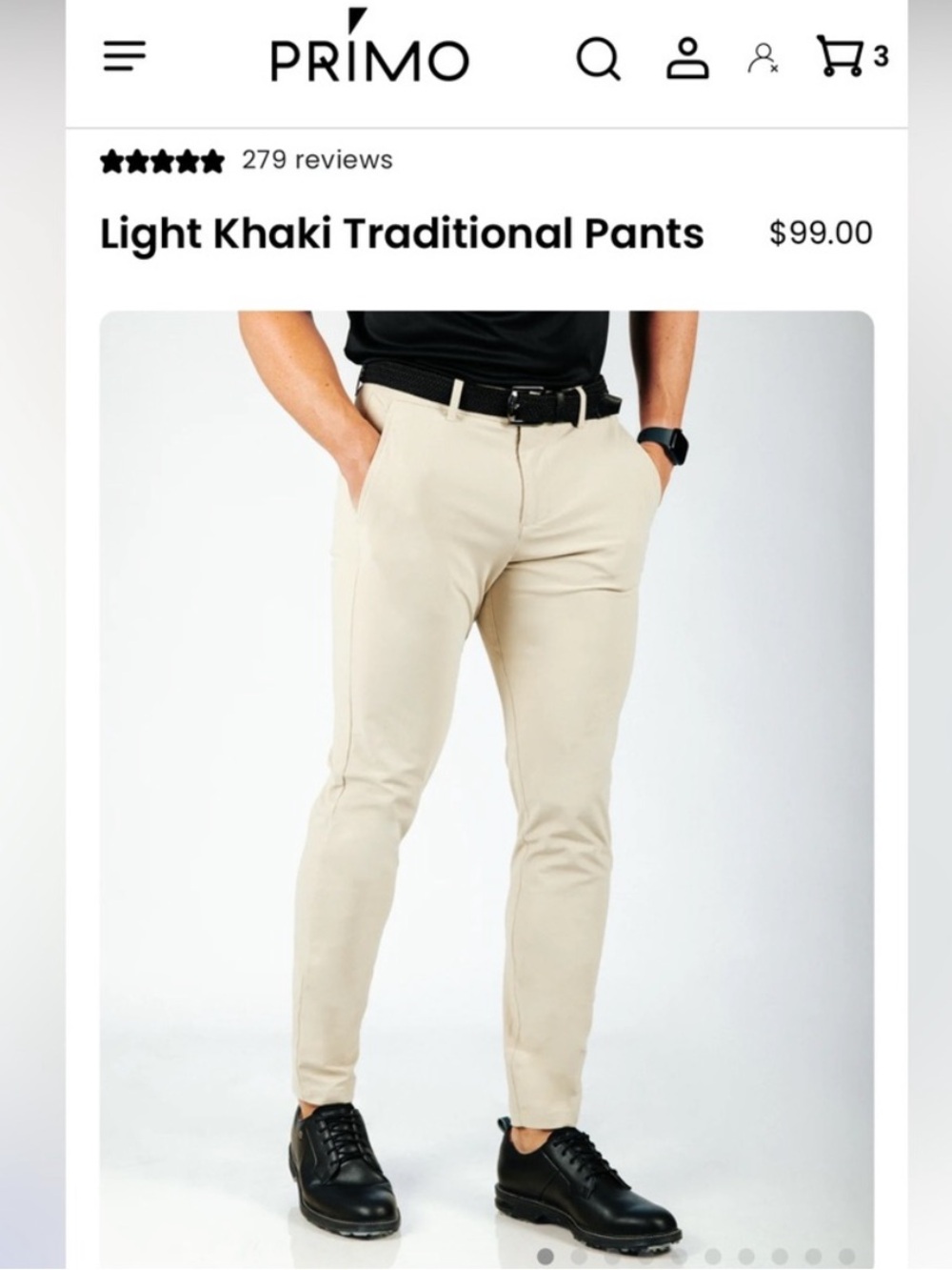 Primo like new 28x30 golf pants